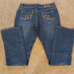 Blue Jeans - w/Large Pocket Decal- Rocawear